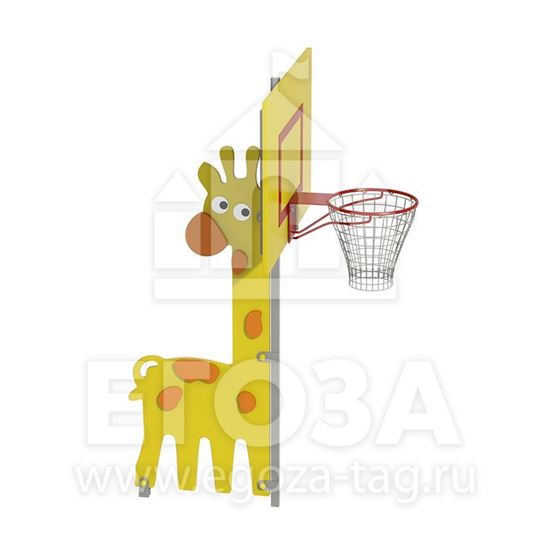 Изображение Баскетбольная стойка «Жираф» 0472