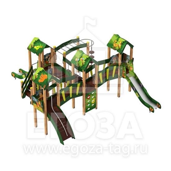 Изображение Игровой комплекс «Волшебный лес» 0171