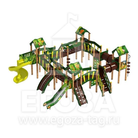 Изображение Игровой комплекс «Лесная сказка» 0172