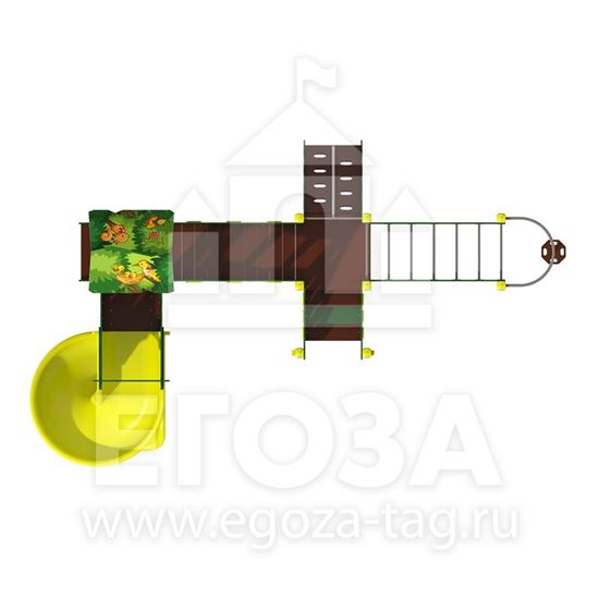 Изображение Игровой комплекс «Лесная сказка» 0177