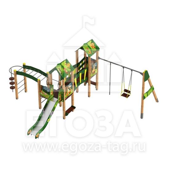 Изображение Игровой комплекс «Лесная сказка» 0179
