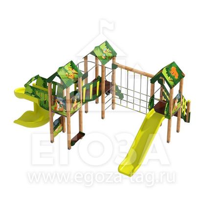 Изображение Игровой комплекс «Лесная сказка» 0180