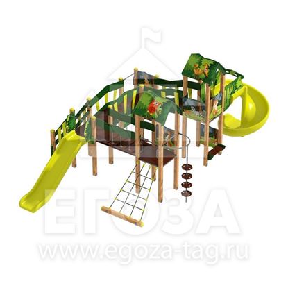 Изображение Игровой комплекс «Лесная сказка» 0182