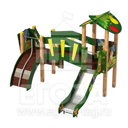 Изображение Игровой комплекс «Лесная сказка» 0184