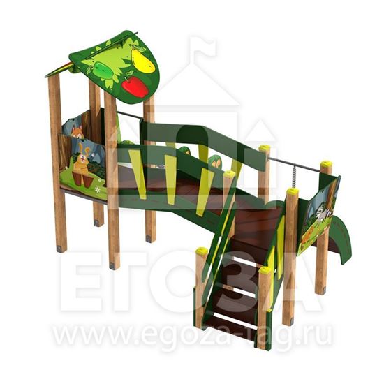 Изображение Игровой комплекс «Волшебный лес» 0184