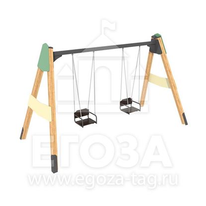 Изображение Качели двойные «Классик» 1031