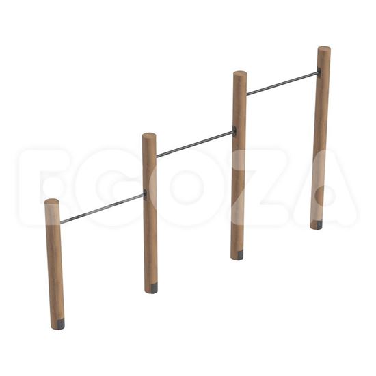 Изображение Турник тройной 2703