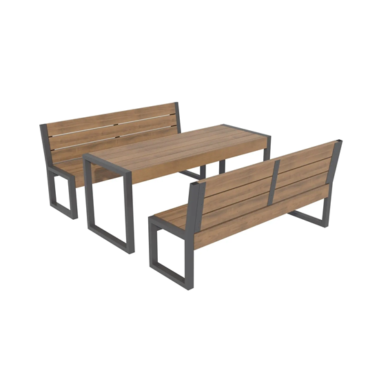 Стол со скамейками 5573
